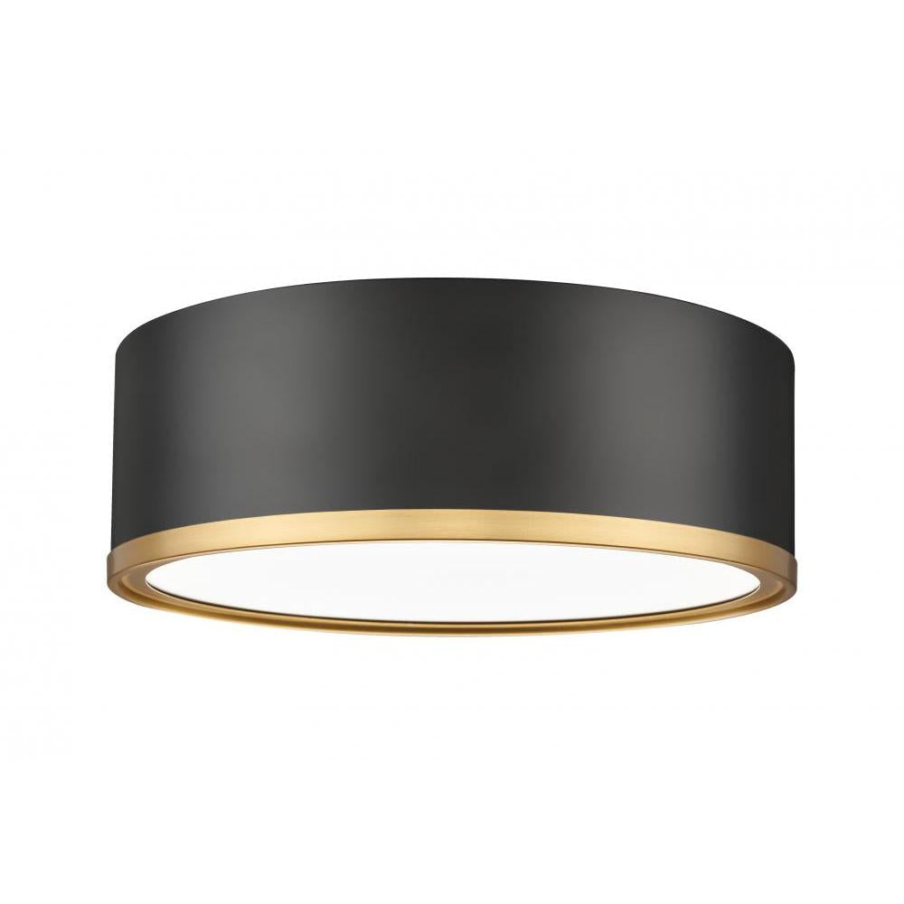 1 Light Flush Mount Light-Frosted