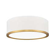 1 Light Flush Mount Light-Frosted