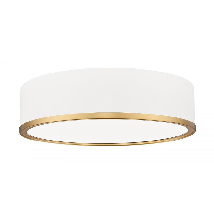 1 Light Flush Mount Light-Frosted