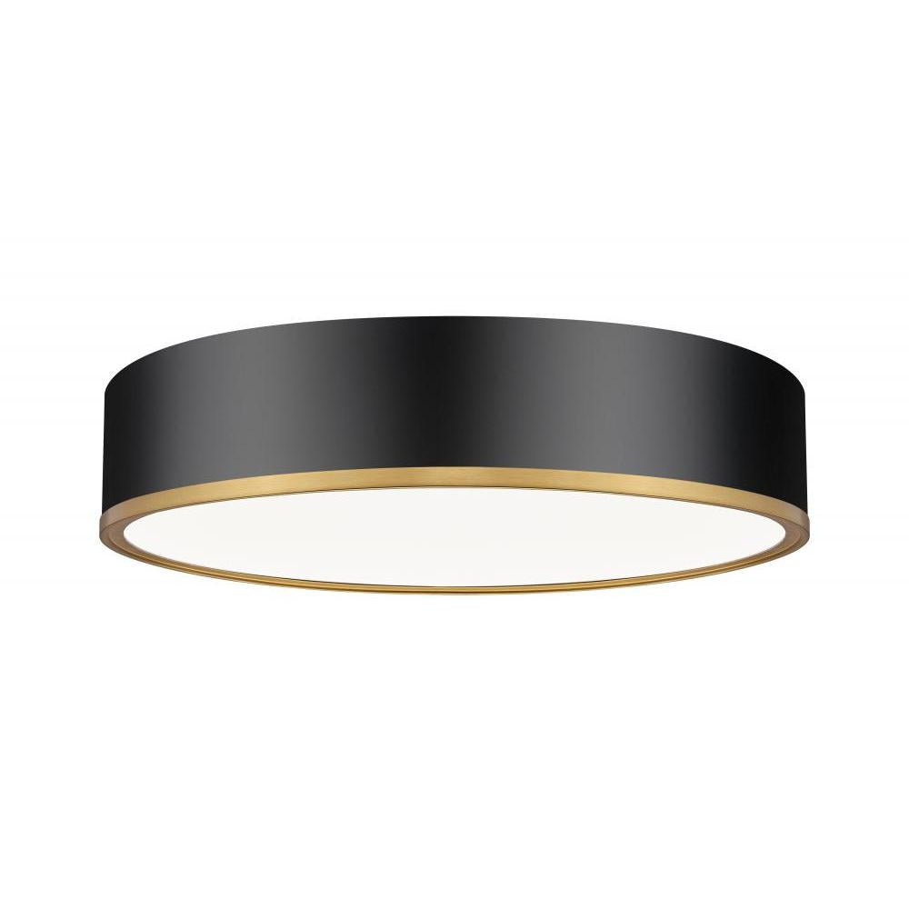 1 Light Flush Mount Light-Frosted