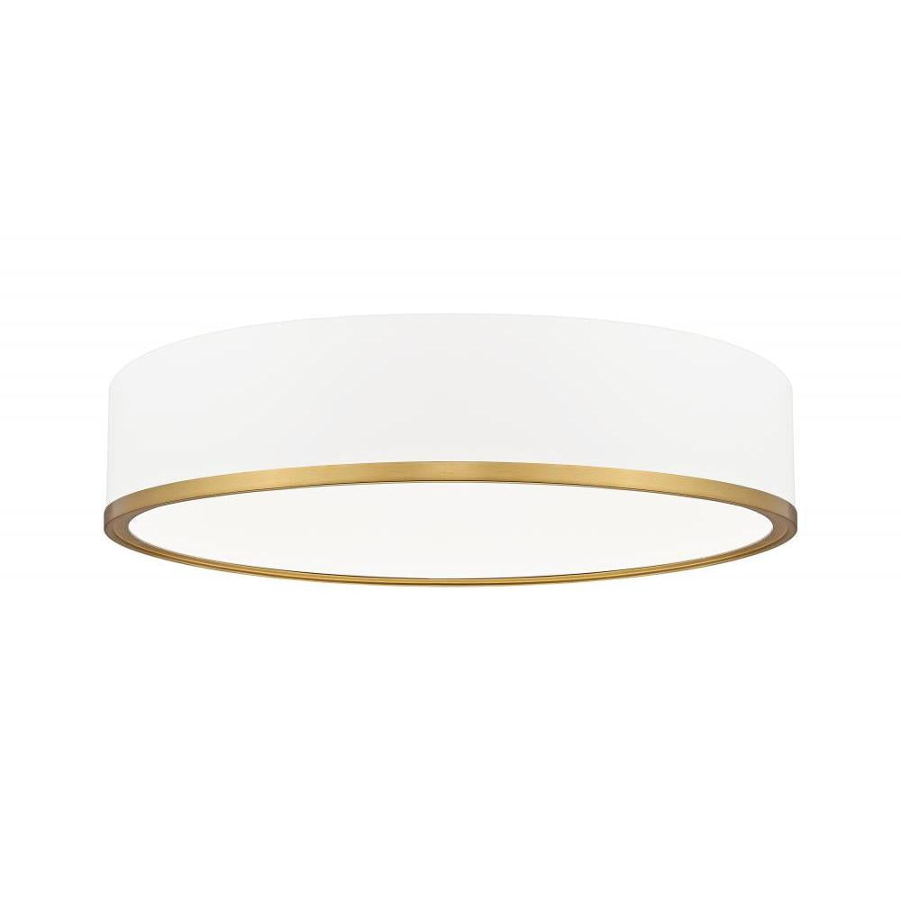 Z-Lite Lighting 1018F20-MW-MGLD-LED Flush Mount - Gold