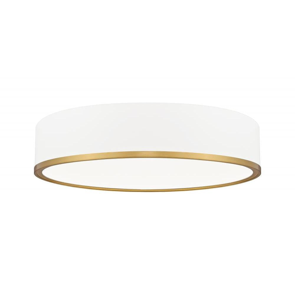 1 Light Flush Mount Light-Frosted