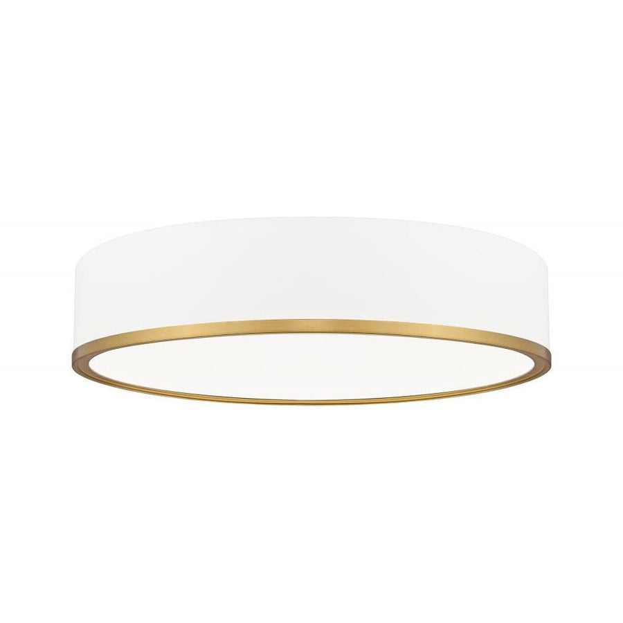 1 Light Flush Mount Light-Frosted