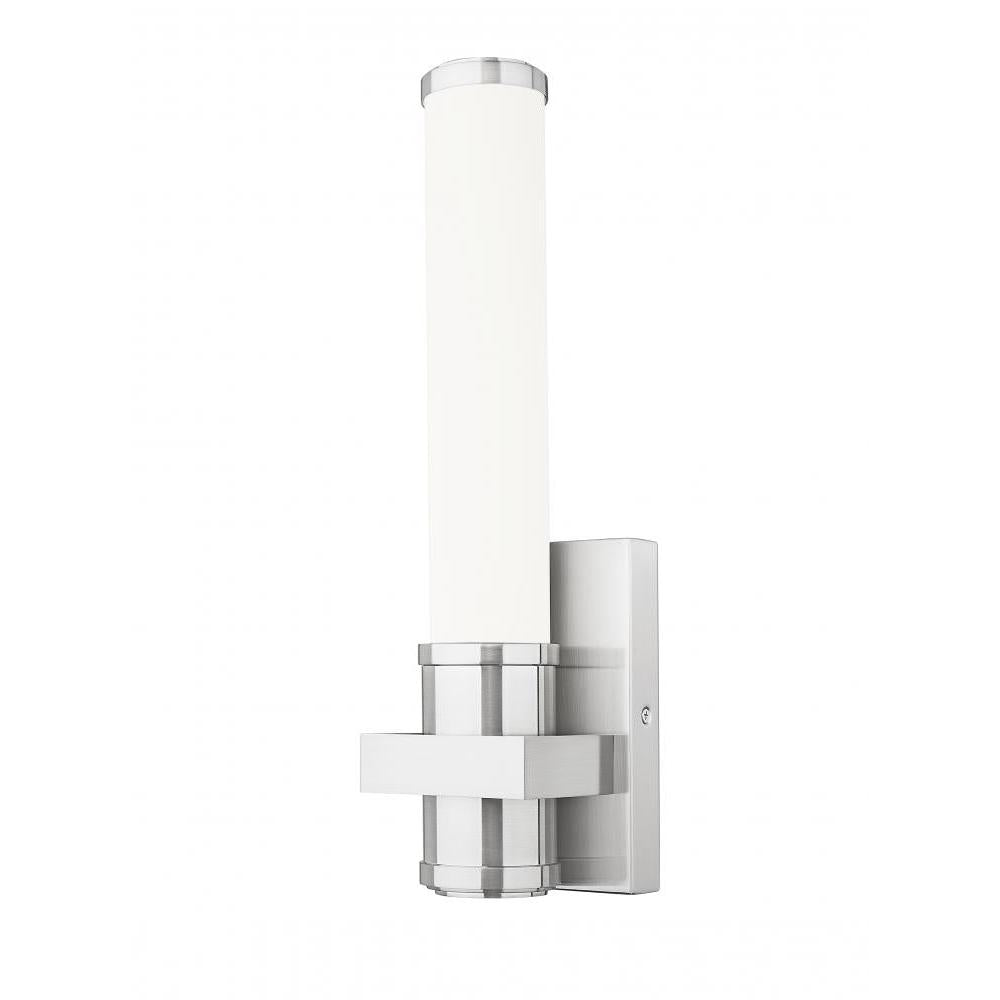1 Light Wall Sconce-White Opal