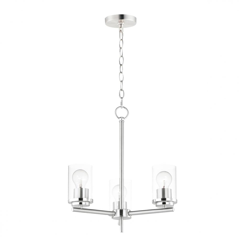 Maxim Lighting CORONA 10203CLSN Chandelier Contemporary - Nickel