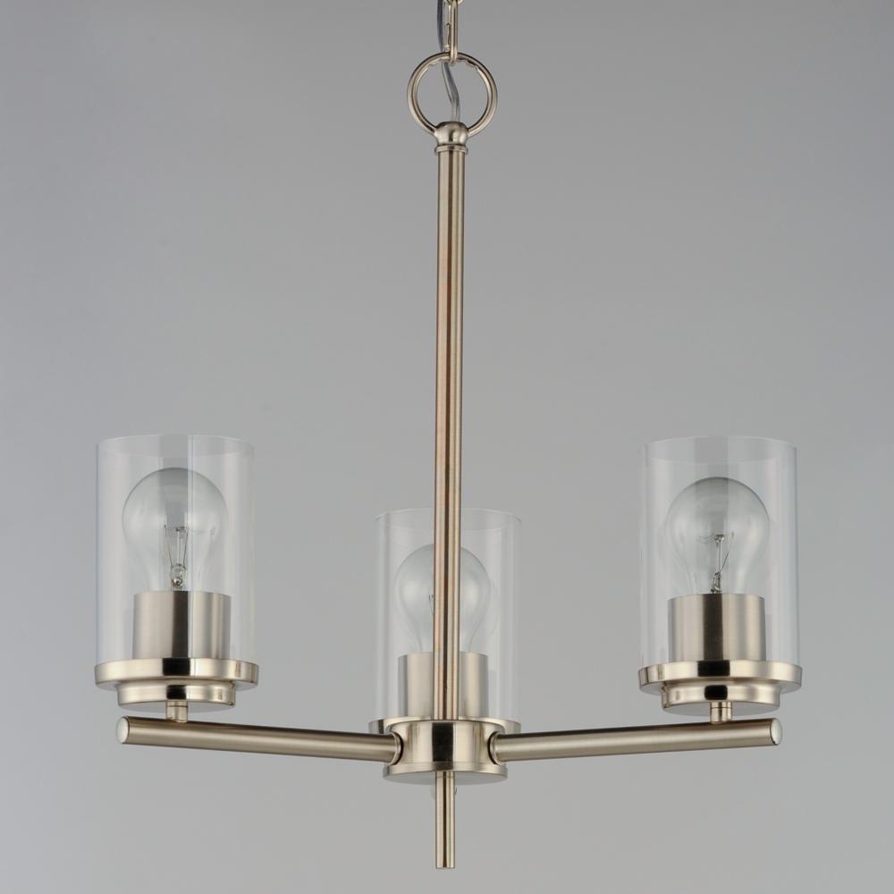 Maxim Lighting CORONA 10203CLSN Chandelier Contemporary - Nickel