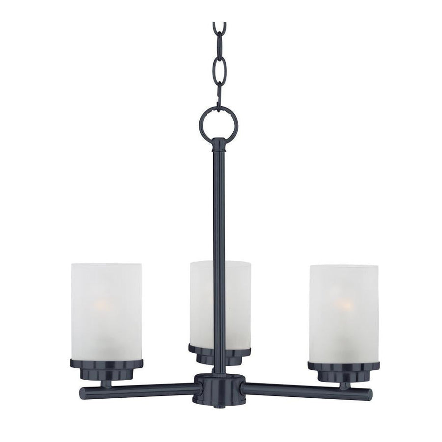 Maxim Lighting 10203FTBK Corona 16.5 Inch Semi Flush Mount Light – Black