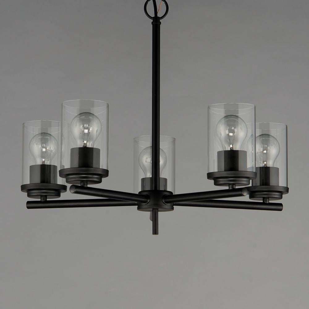 Maxim Lighting CORONA 10205CLBK Chandelier Contemporary - Black