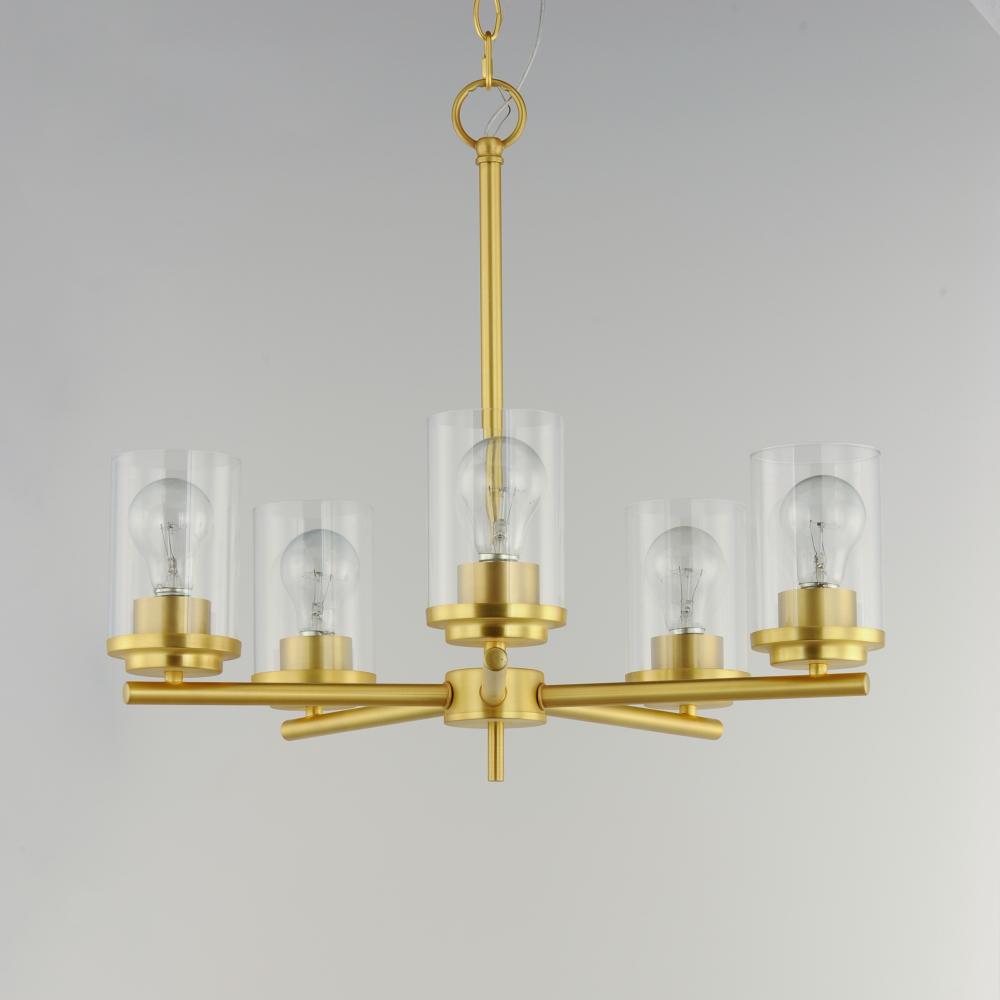 Maxim Lighting CORONA 10205CLSBR Chandelier Contemporary - Brass