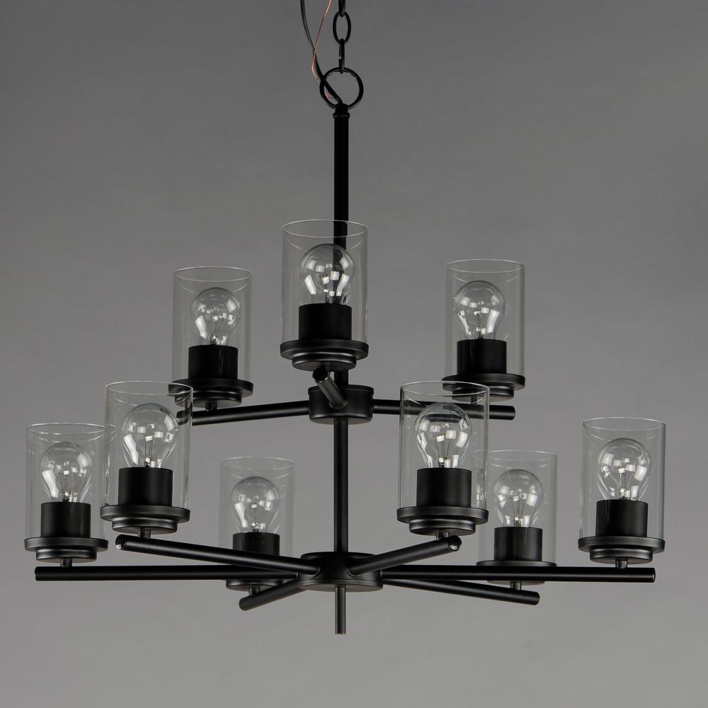 Maxim Lighting CORONA 10206CLBK Chandelier Contemporary - Black