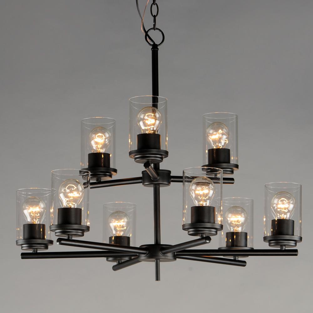 Maxim Lighting CORONA 10206CLBK Chandelier Contemporary - Black