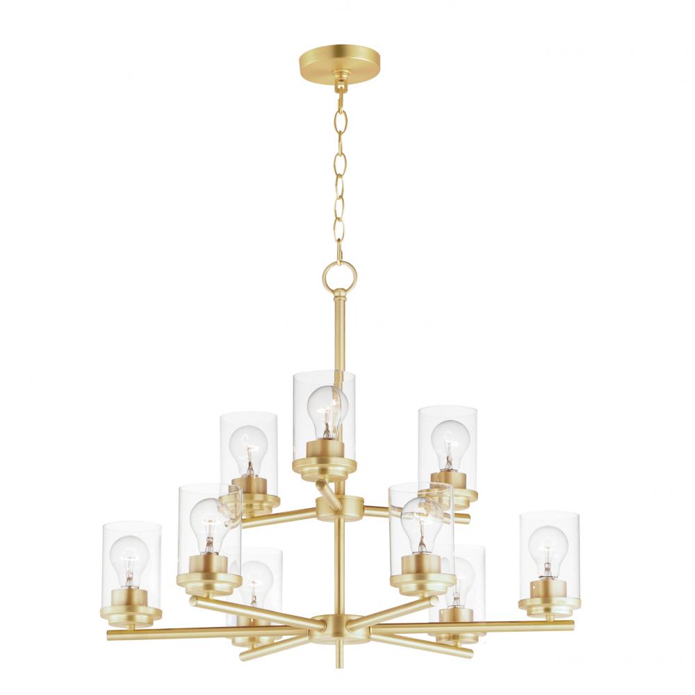 Maxim Lighting CORONA 10206CLSBR Chandelier Contemporary - Brass