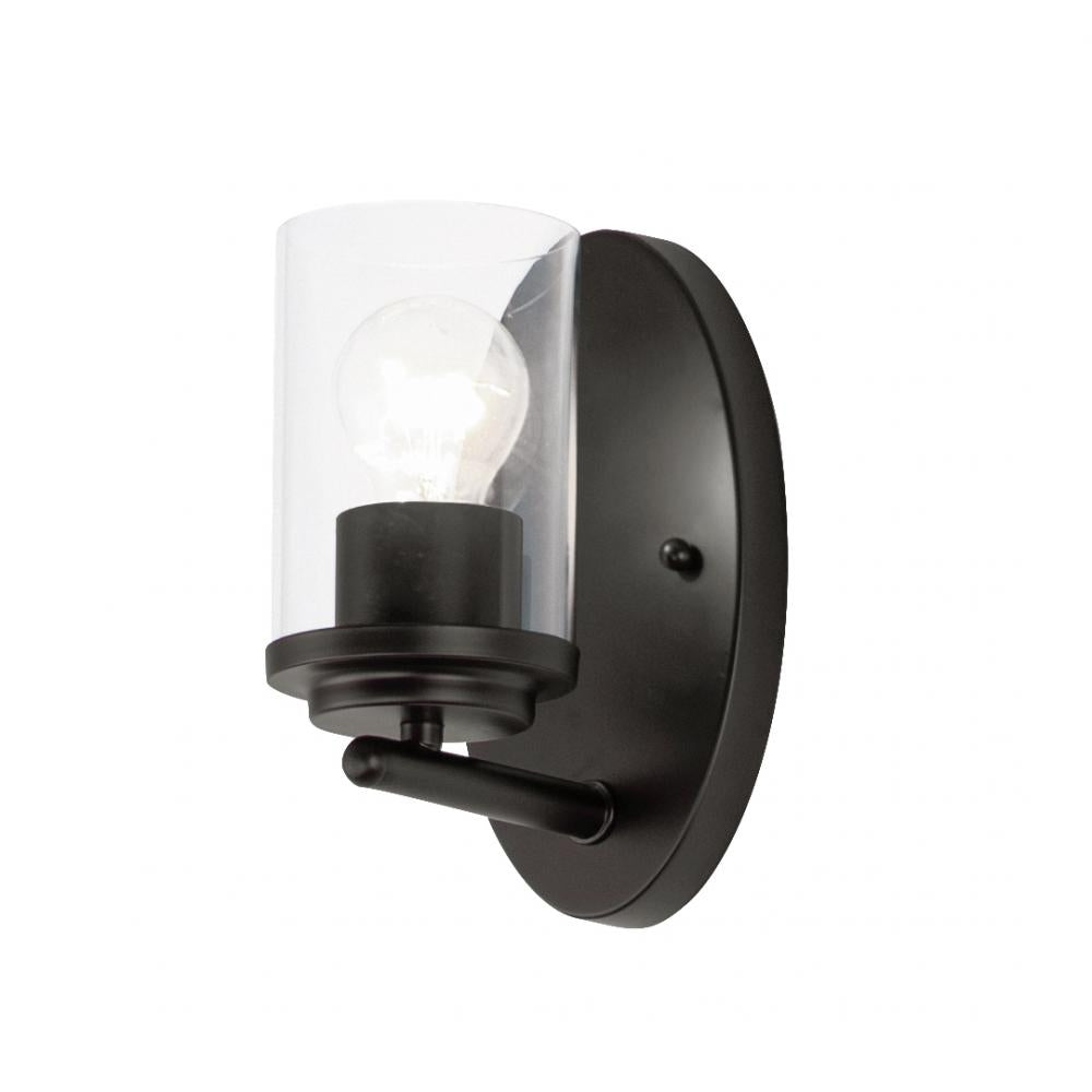 Maxim Lighting CORONA 10211CLBK Bathroom Fixture Contemporary - Black