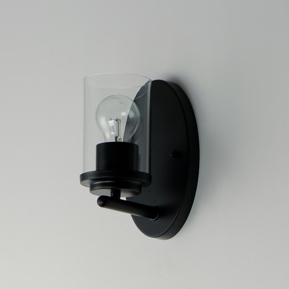 Maxim Lighting CORONA 10211CLBK Bathroom Fixture Contemporary - Black