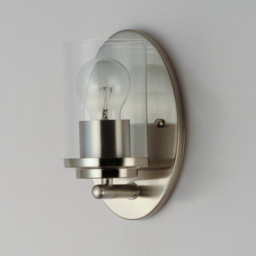 Maxim Lighting CORONA 10211CLSN Bathroom Fixture Contemporary - Nickel