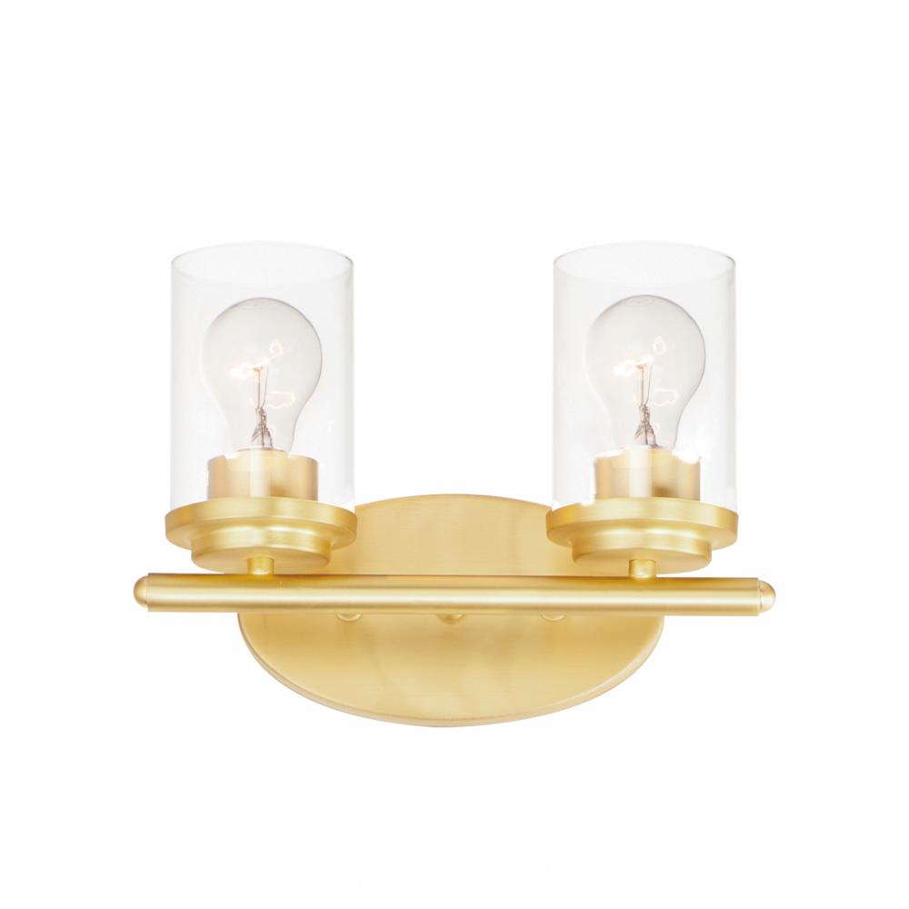 Maxim Lighting CORONA 10212CLSBR Bathroom Fixture Contemporary - Brass