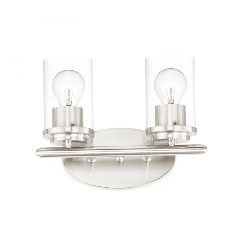 Maxim Lighting CORONA 10212CLSN Bathroom Fixture Contemporary - Nickel