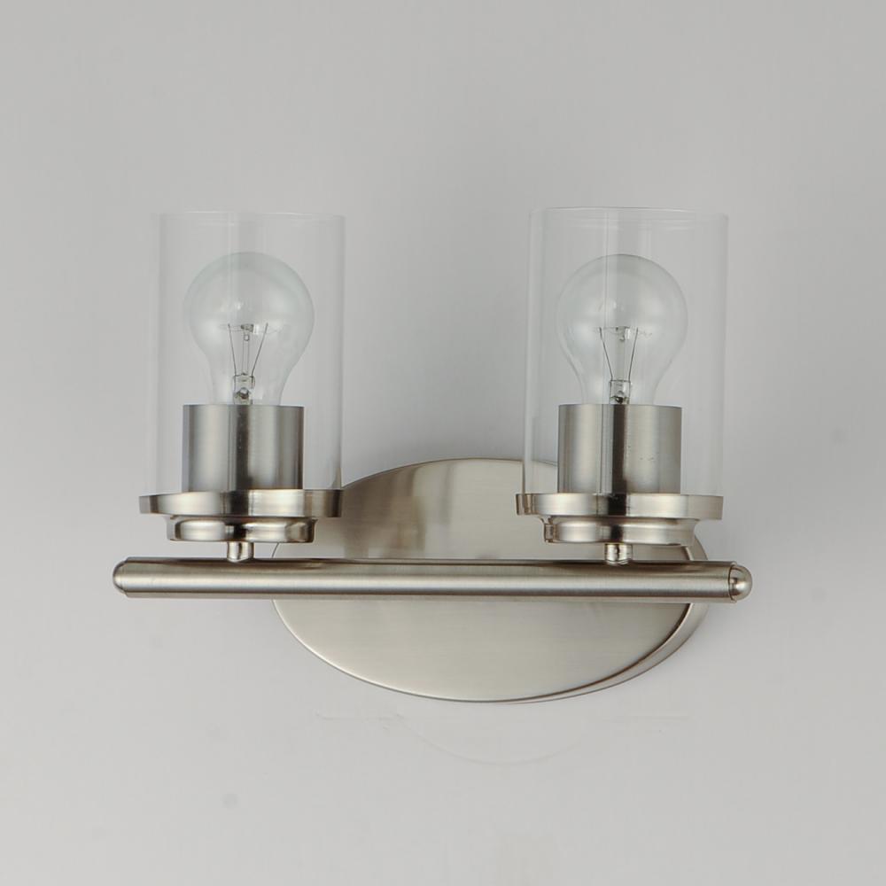 Maxim Lighting CORONA 10212CLSN Bathroom Fixture Contemporary - Nickel