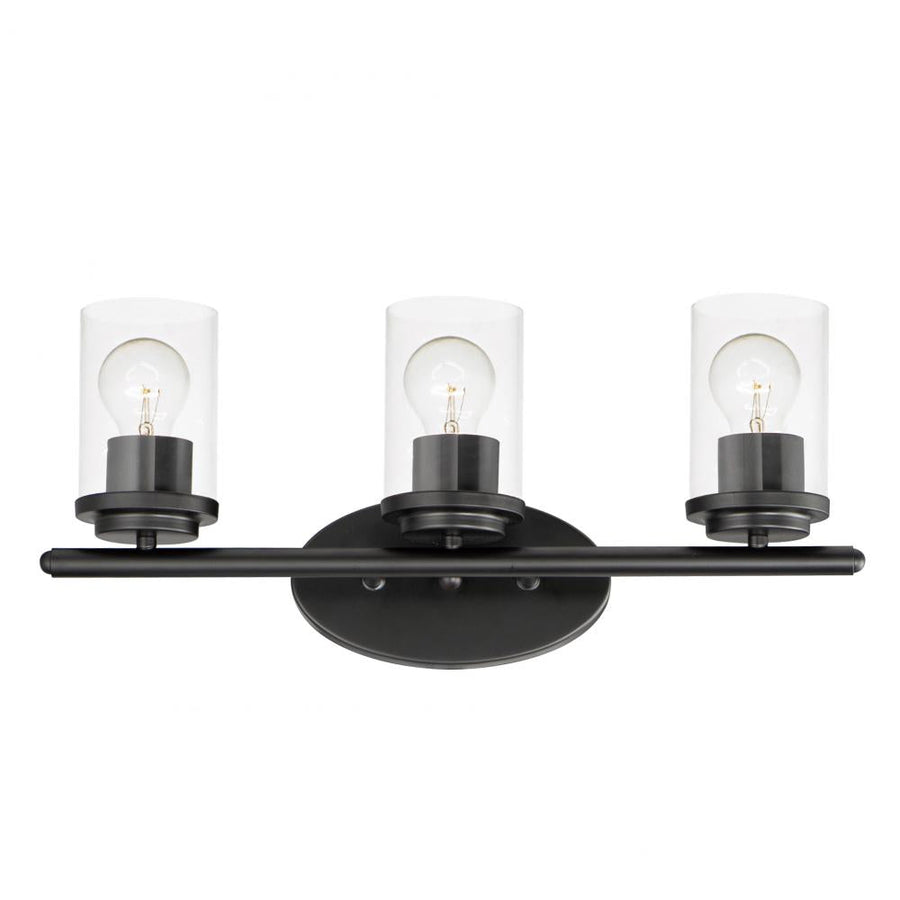 Maxim Lighting 10213CLBK Corona 19.25 Inch Bathroom Vanity - Black