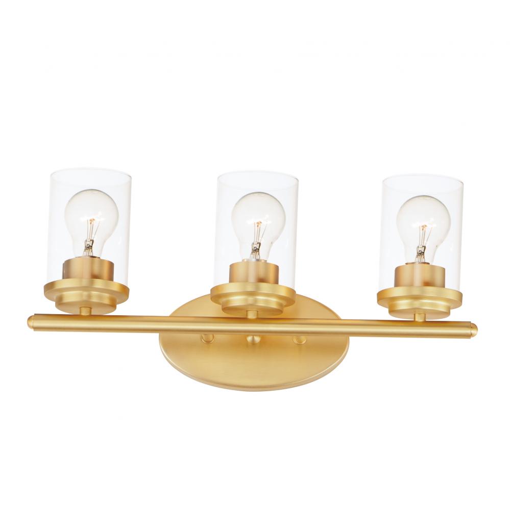 Maxim Lighting CORONA 10213CLSBR Bathroom Fixture Contemporary - Brass