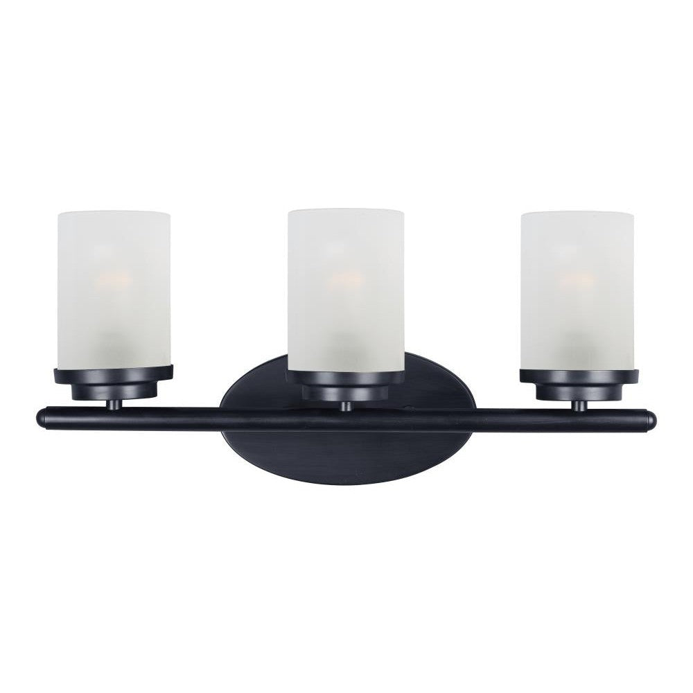 Maxim Lighting CORONA 10213FTBK Bathroom Fixture Contemporary - Black