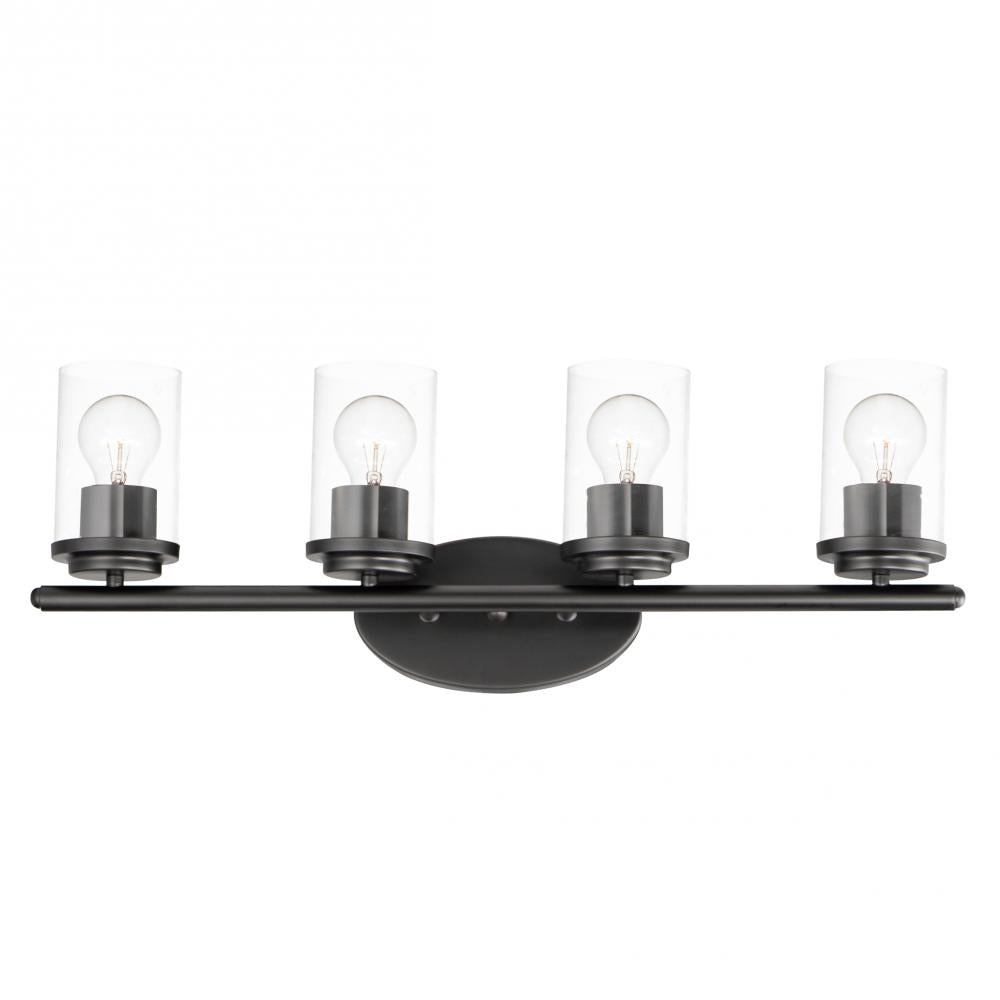 Maxim Lighting CORONA 10214CLBK Bathroom Fixture Contemporary - Black