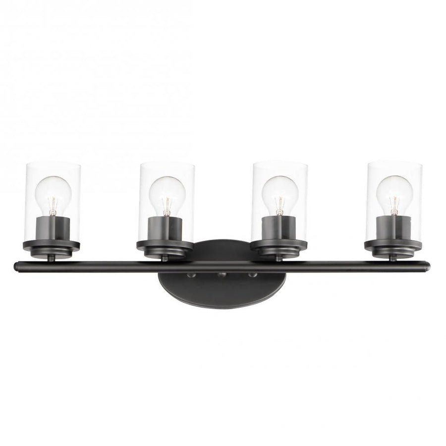 Maxim Lighting 10214CLBK Corona 26.25 Inch Bathroom Vanity - Black