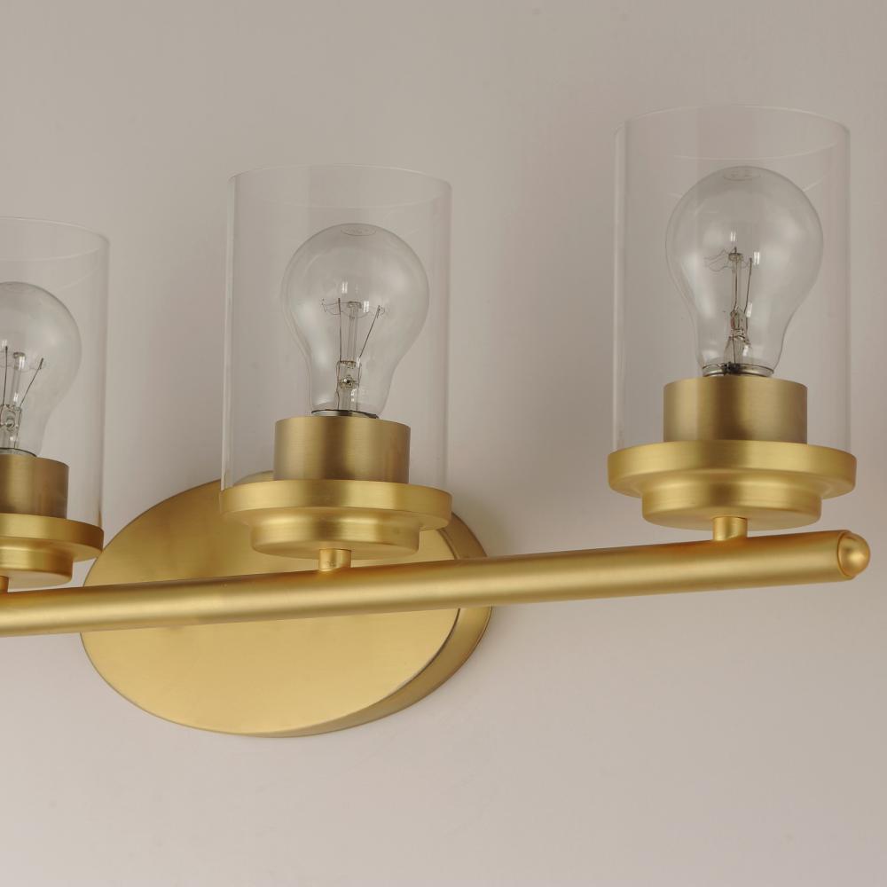 Maxim Lighting CORONA 10214CLSBR Bathroom Fixture Contemporary - Brass