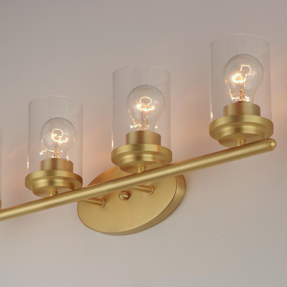 Maxim Lighting CORONA 10214CLSBR Bathroom Fixture Contemporary - Brass