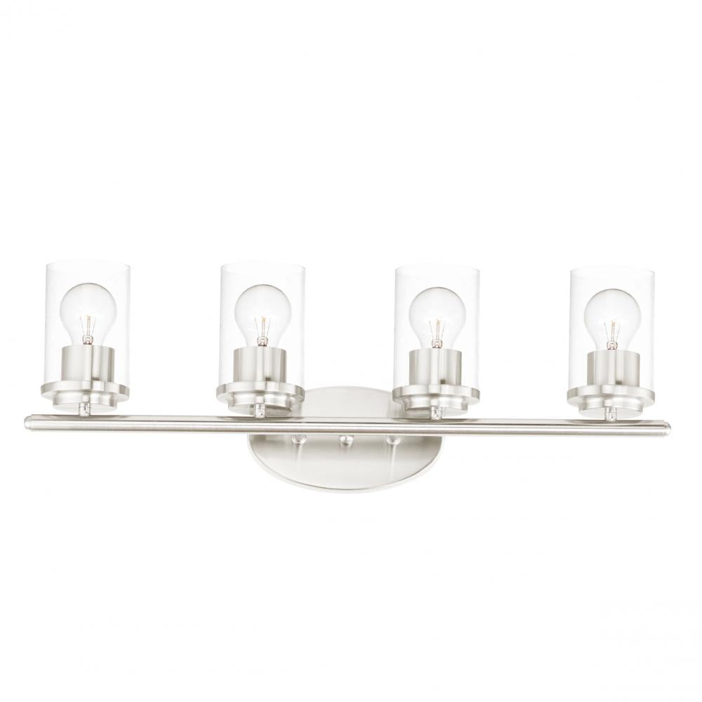 Maxim Lighting CORONA 10214CLSN Bathroom Fixture Contemporary - Nickel