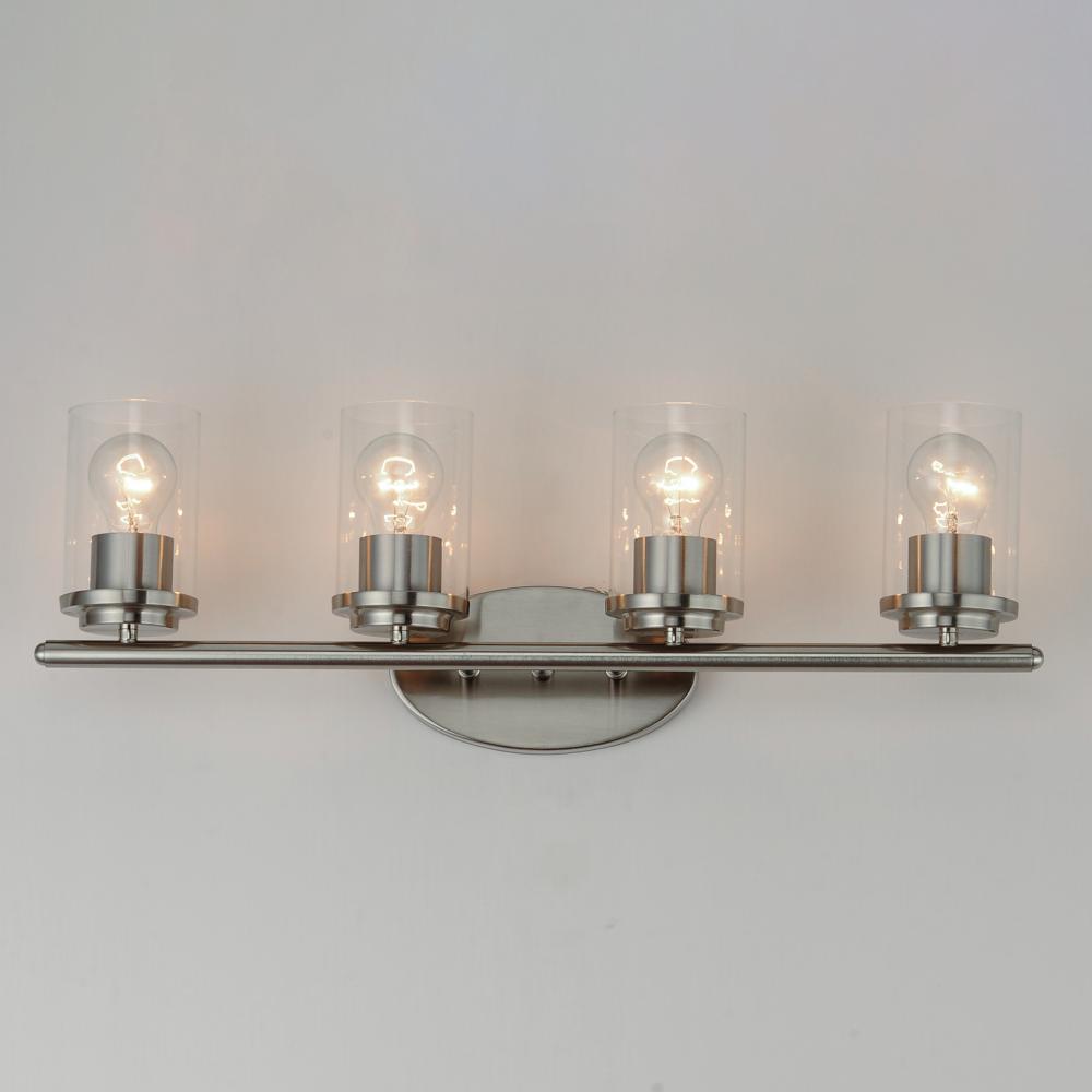 Maxim Lighting CORONA 10214CLSN Bathroom Fixture Contemporary - Nickel