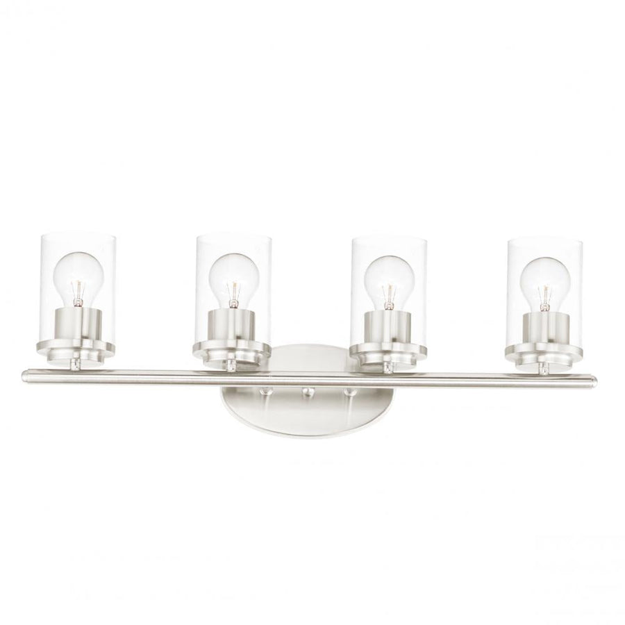 Maxim Lighting 10214CLSN Corona 26.25 Inch Bathroom Vanity - Satin Nickel