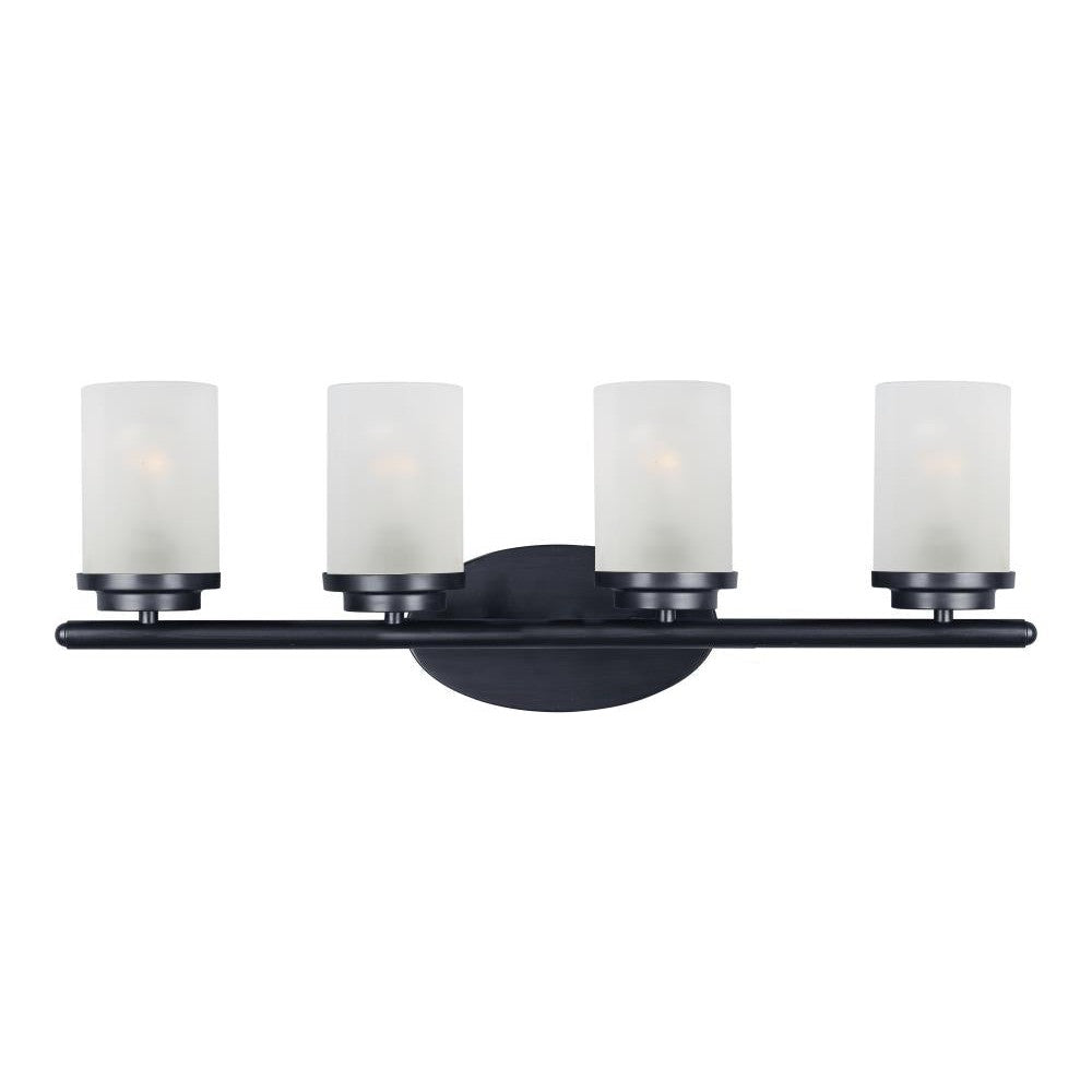 Maxim Lighting CORONA 10214FTBK Bathroom Fixture Contemporary - Black