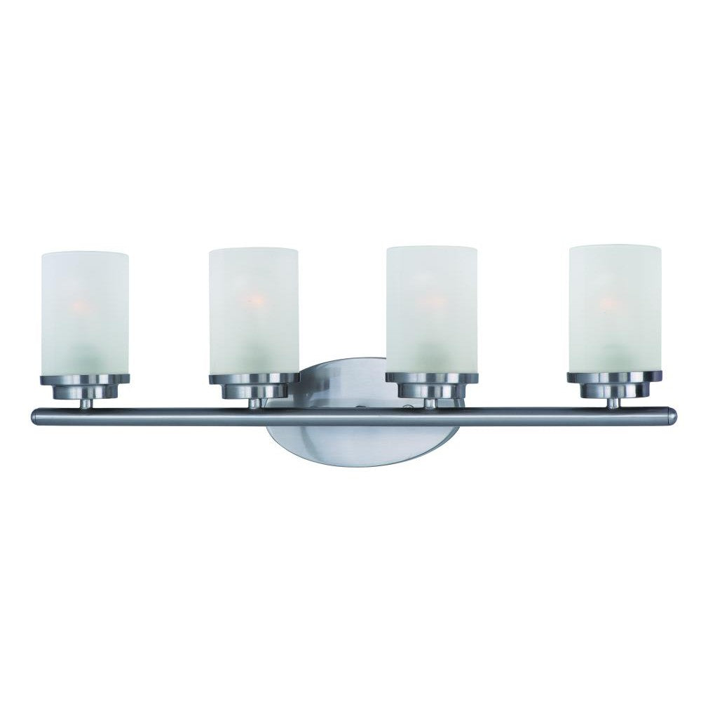 Maxim Lighting CORONA 10214FTSN Bathroom Fixture Contemporary - Nickel