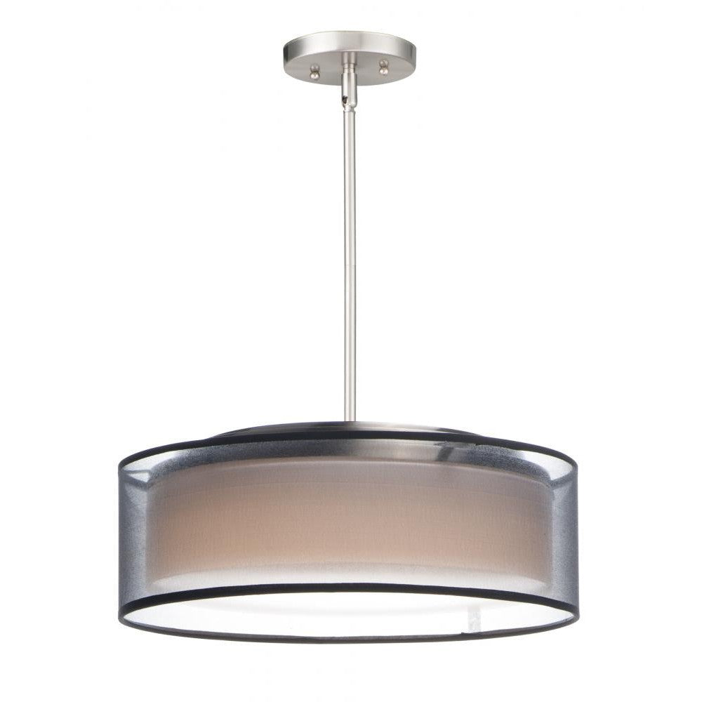 Maxim Lighting PRIME 10224BOSN Pendant Modern - Nickel