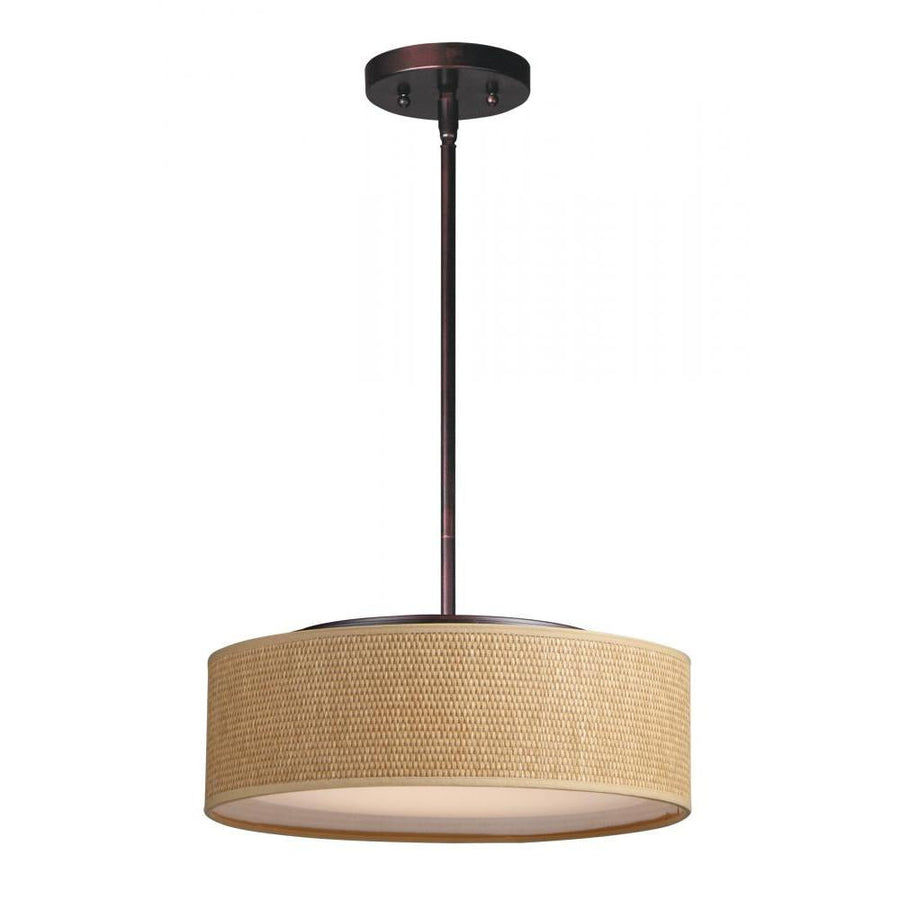 Maxim Lighting 10224GCOI Prime 16 Inch Semi Flush Mount Light – Oil Rubbed Bronze