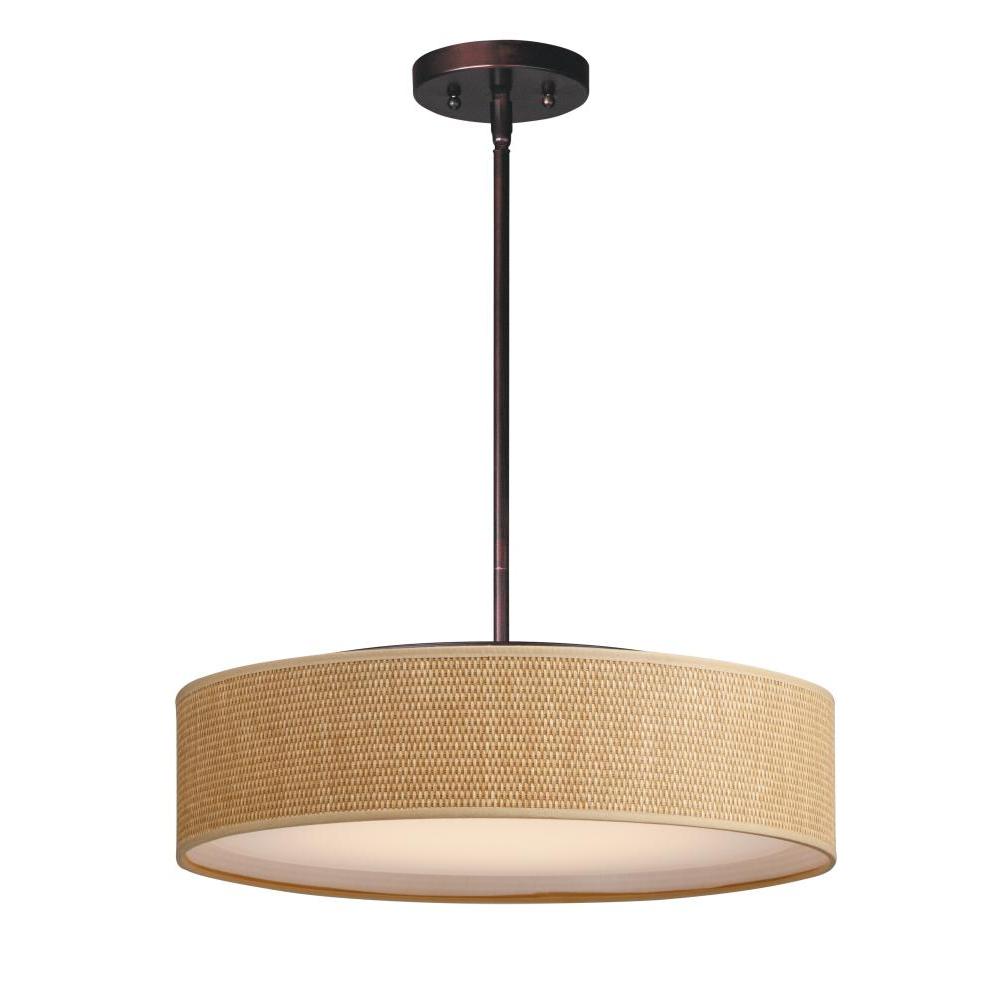 Prime 20 Inch Semi Flush Mount Light – Oil Rubbed Bronze