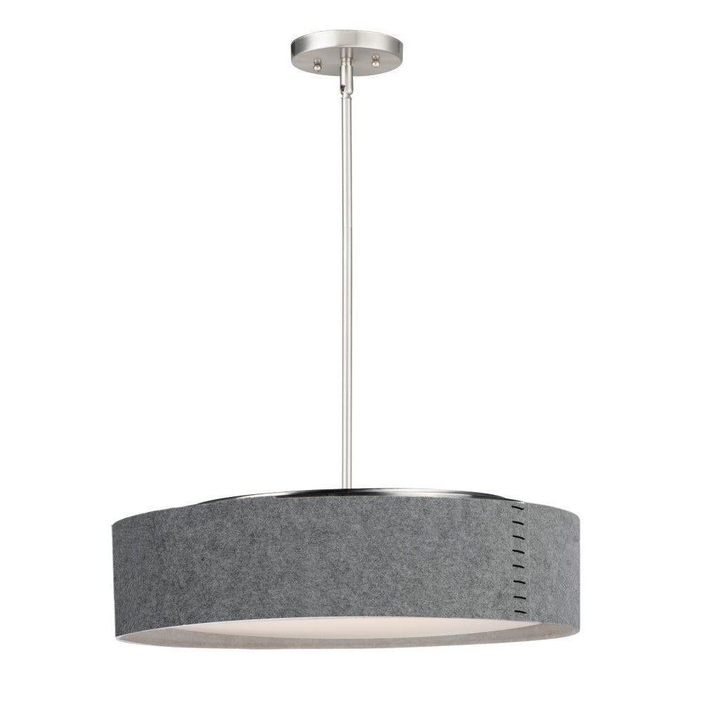 Maxim Lighting PRIME 10226GYSN Pendant Modern - Nickel