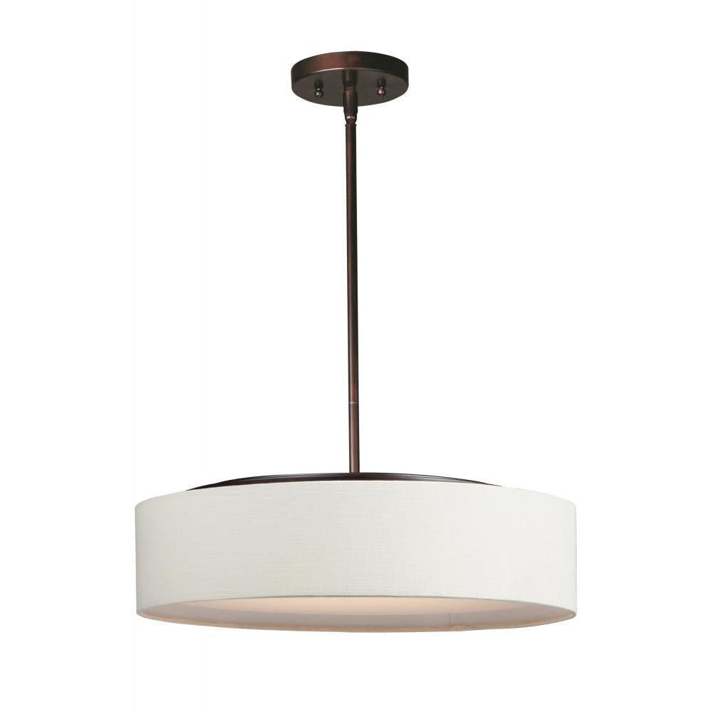 Prime 20 Inch Semi Flush Mount Light – Oil Rubbed Bronze