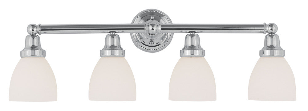 Livex Lighting CLASSIC 1024-05 Bathroom Fixture Contemporary - Polished Chrome