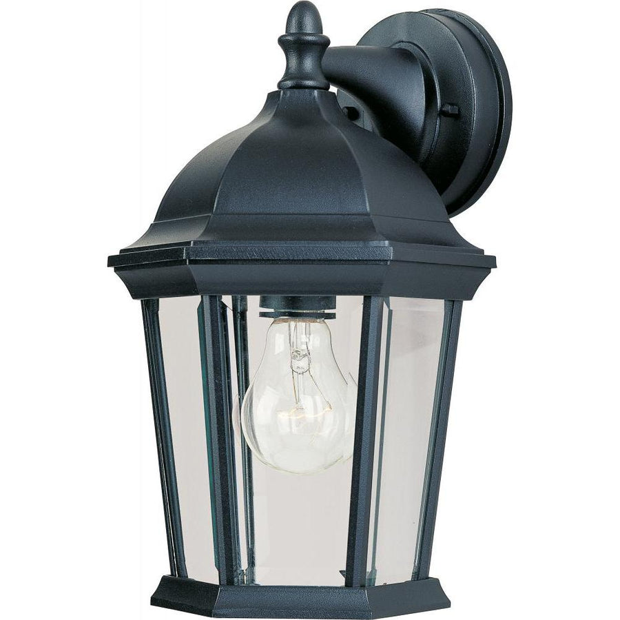 Maxim Lighting 1024BK Builder Cast 8 Inch Outdoor Wall Lantern – Black