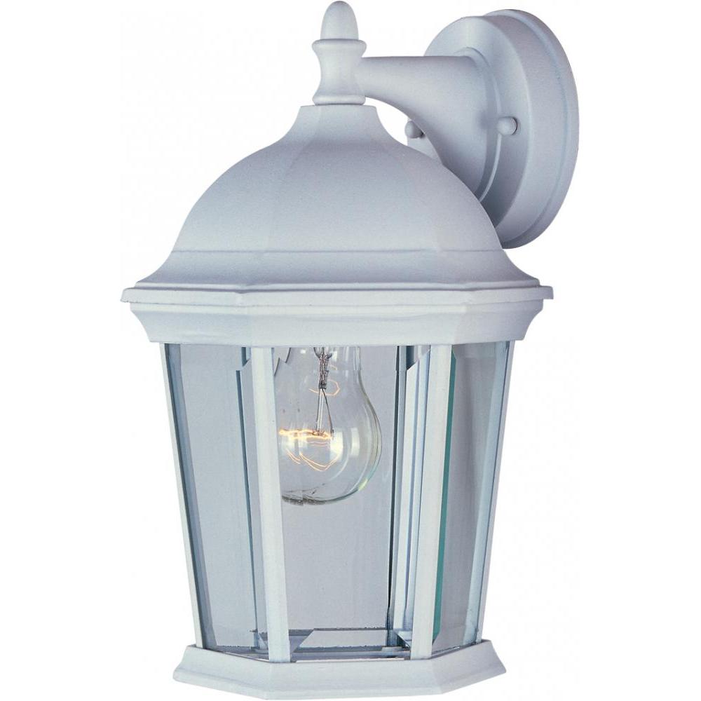 Maxim Lighting 1024WT Builder Cast 8 Inch Outdoor Wall Lantern – White