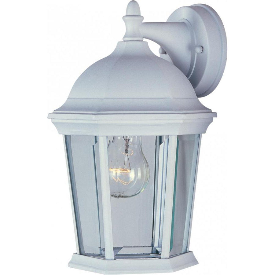 Maxim Lighting 1024WT Builder Cast 8 Inch Outdoor Wall Lantern – White