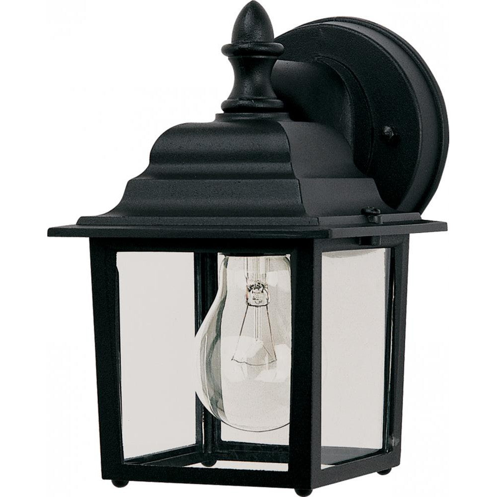 Maxim Lighting BUILDER CAST 1025BK 1 Light Exterior Wall Lantern Americana - Black