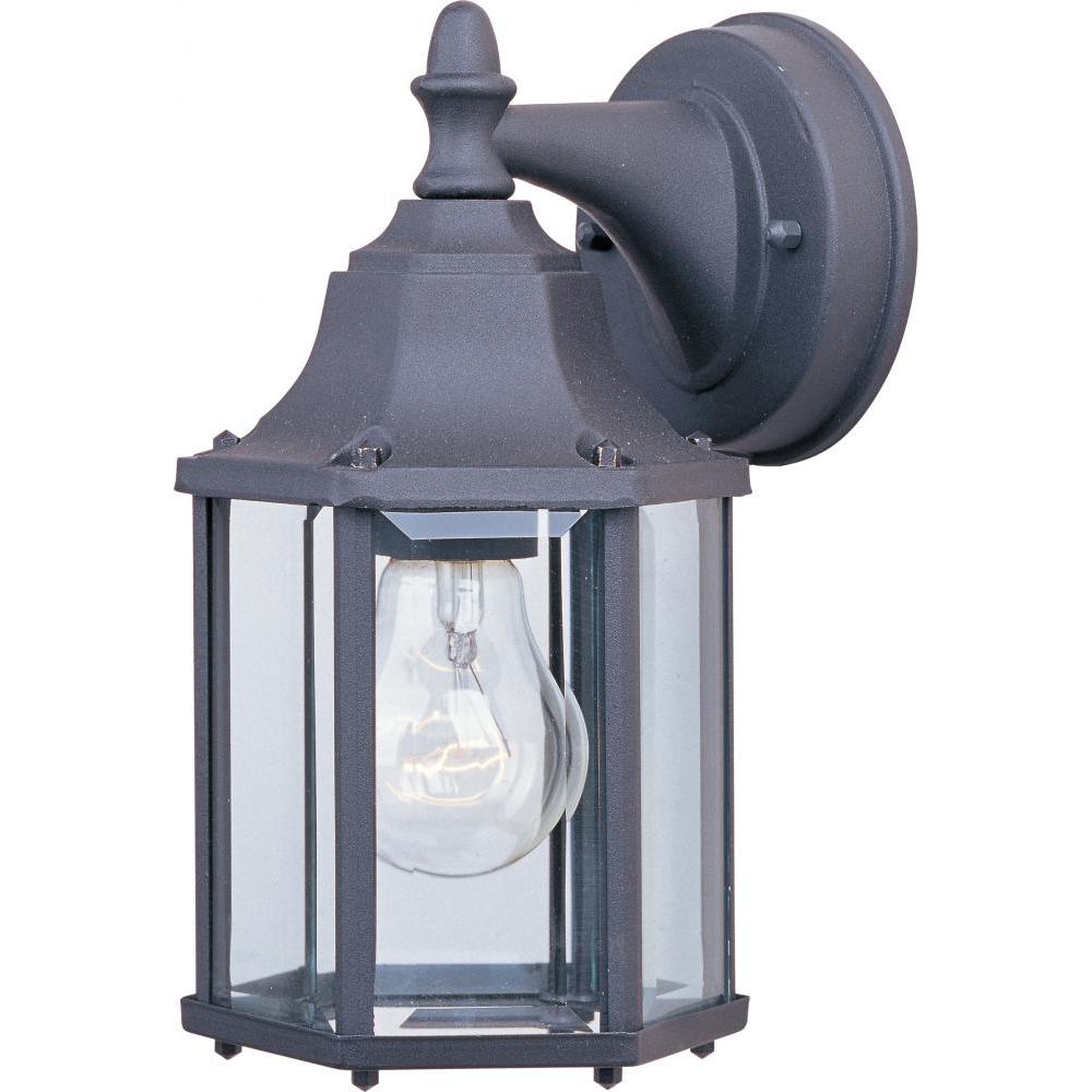 Maxim Lighting 1026BK Builder Cast 5.5 Inch Outdoor Wall Lantern – Black
