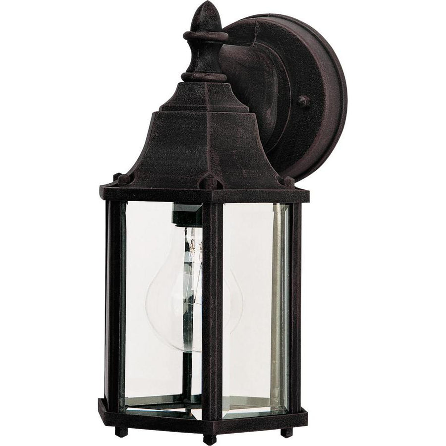 Maxim Lighting 1026RP Builder Cast 5.5 Inch Outdoor Wall Lantern – Rust Patina