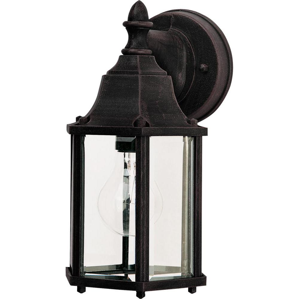 Maxim Lighting 1026RP Builder Cast 5.5 Inch Outdoor Wall Lantern – Rust Patina