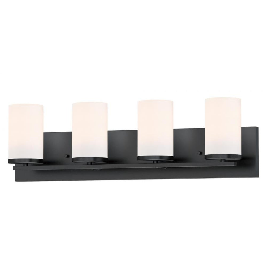Maxim Lighting 10284SWBK Lateral 3 Inch Bathroom Vanity - Black