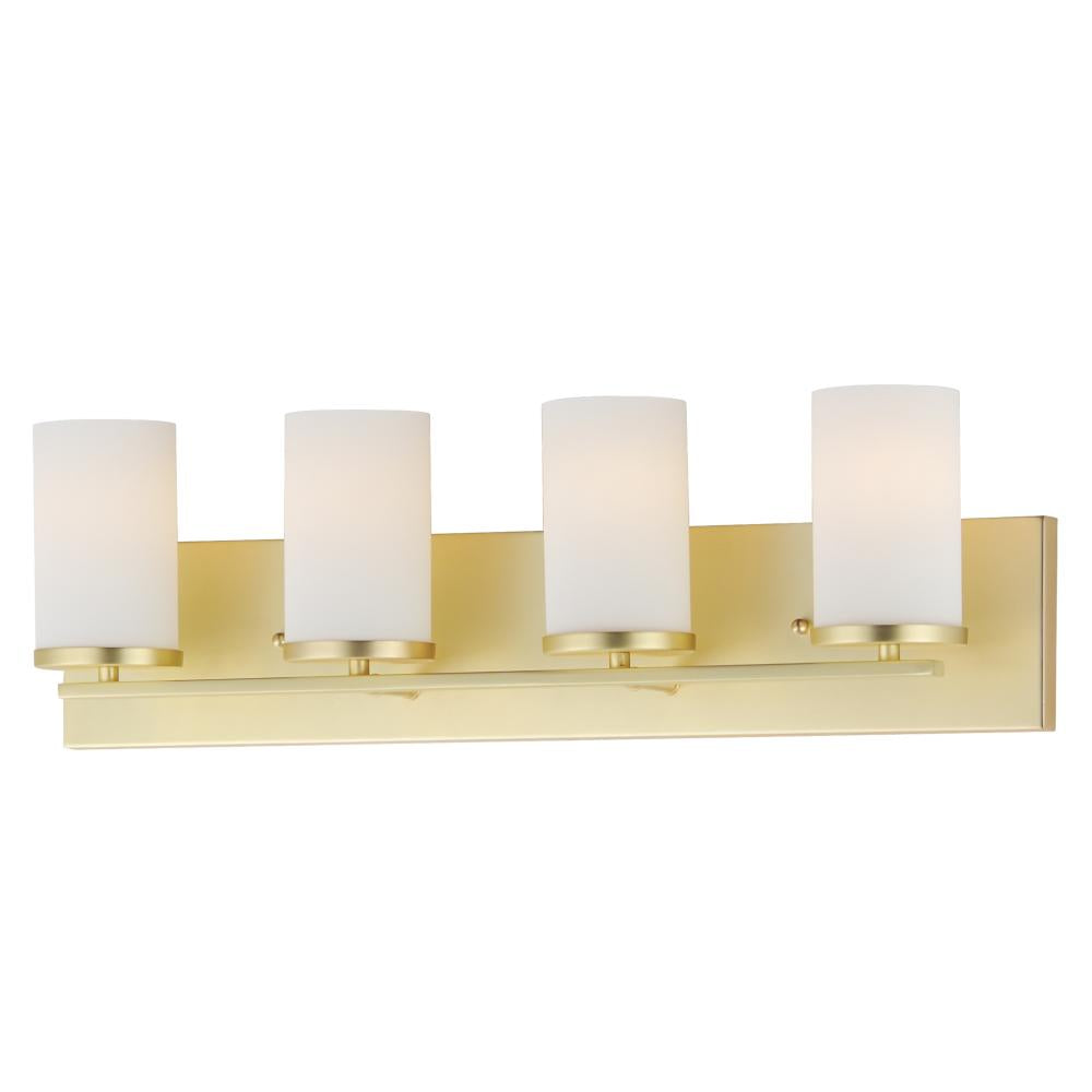 Lateral 3 Inch Bathroom Vanity - Satin Brass