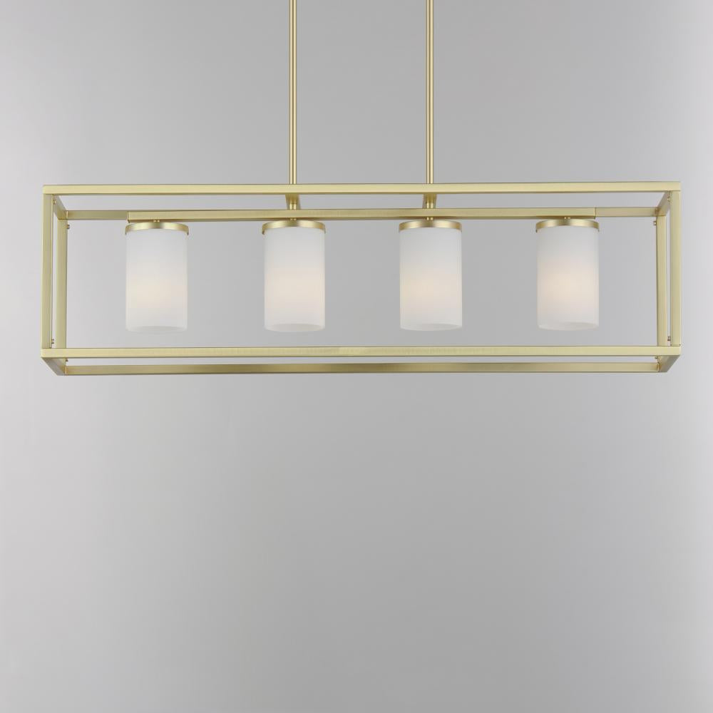 Maxim Lighting LATERAL 10288SWSBR Pendant Transitional - Brass